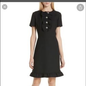 Tory Burch ruffle front dress